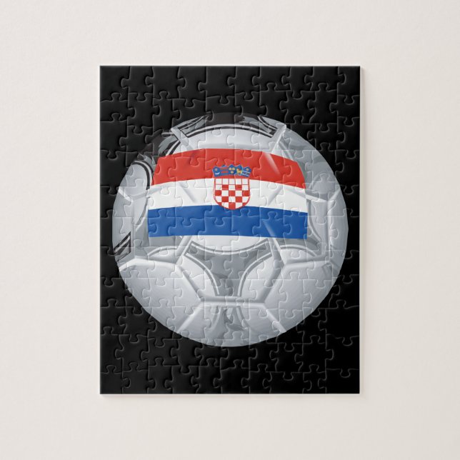 Puzzle Ballon de football de Croation (Vertical)