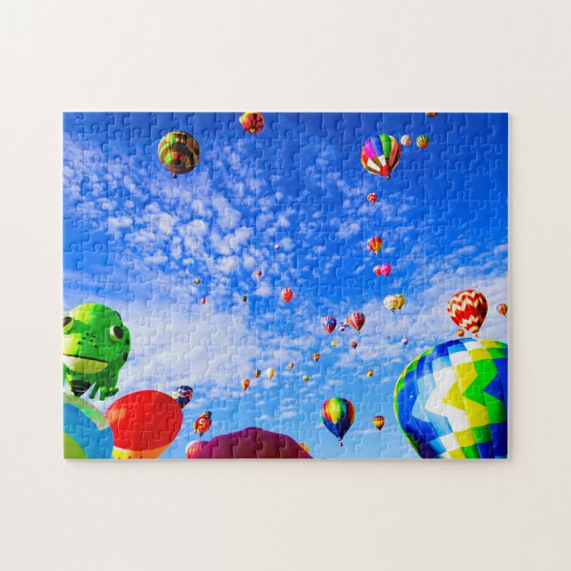 Puzzle Ballons Albuquerque Nouveau-Mexique. (Horizontal)
