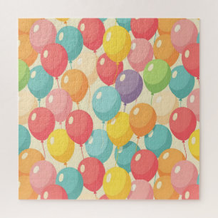 Puzzle Ballons de fête de différentes couleurs