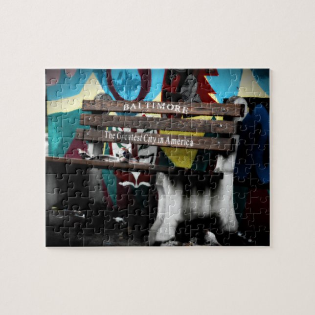 Puzzle Baltimore : La plus grande ville en Amérique (Horizontal)