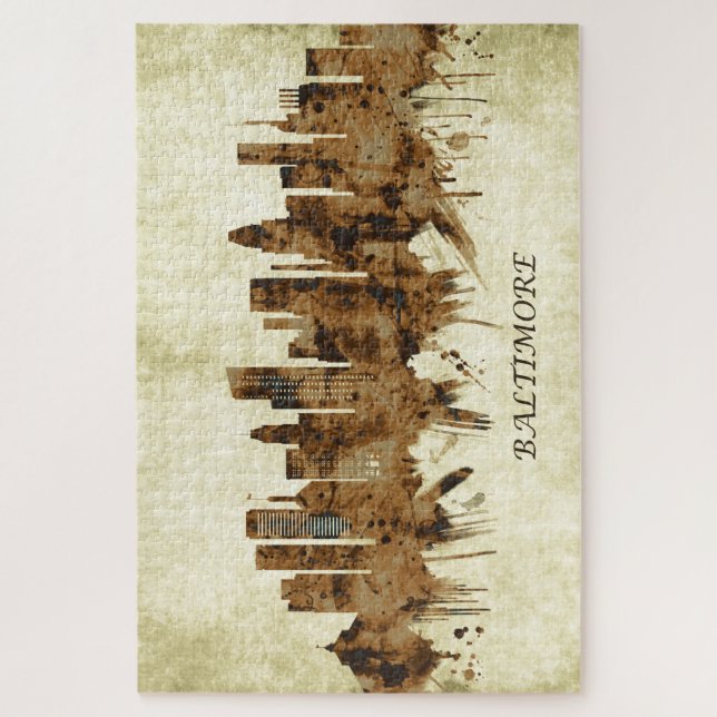 Puzzle Baltimore Maryland (Vertical)