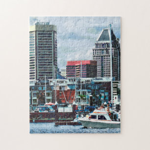 Puzzle Baltimore MD - Baltimore Skyline à Charles River