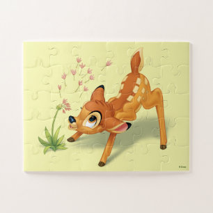 Puzzle Bambi Watching Dandelion Seeds Fly
