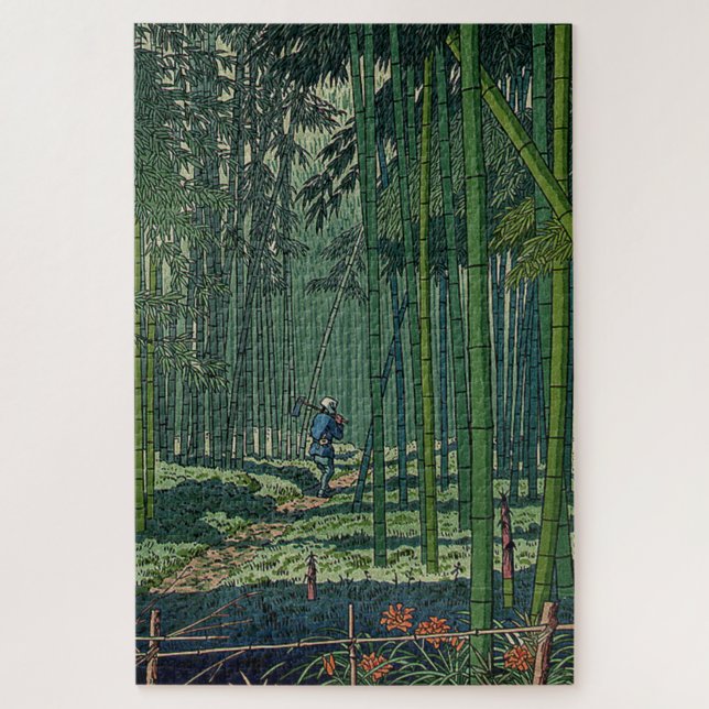 Puzzle Bambou Grove de Saga Fujishima Takeji (Vertical)