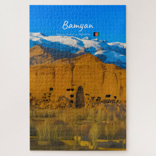 Puzzle Bamyan, Afghanistan - Vallée de la falaise du Boud