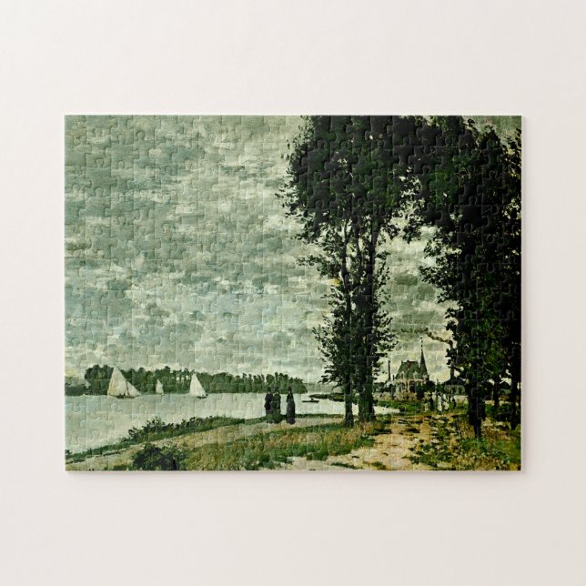 Puzzle Bancs de Seine Argenteuil Monet Beaux-Arts (Horizontal)
