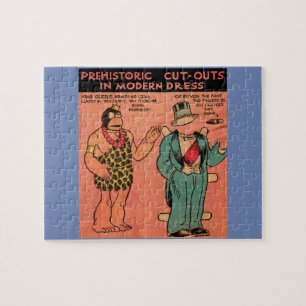 Puzzle Bande dessinée des années 1930 poupée en papier de
