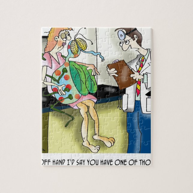 Puzzle Bande dessinée Médicale 9517 (Vertical)