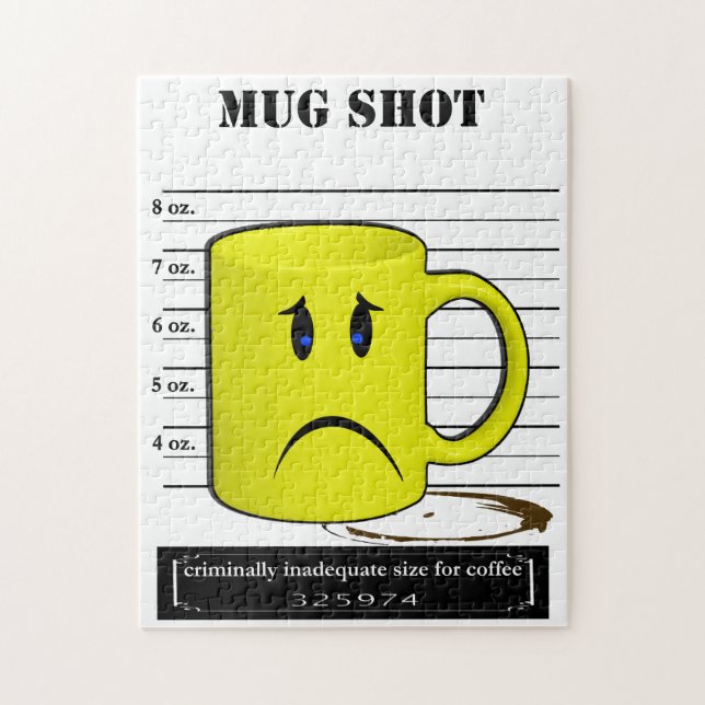 Puzzle Bande dessinée Meme de tasse de tasse de café de (Vertical)