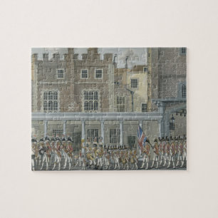 Puzzle Bande militaire au palais de St James, tard 18ème
