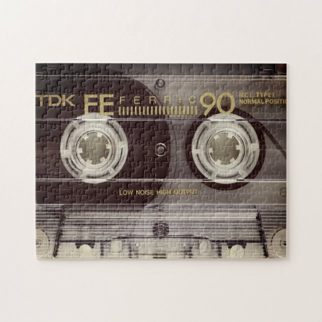 Puzzle Bande vintage Cassette (Horizontal)