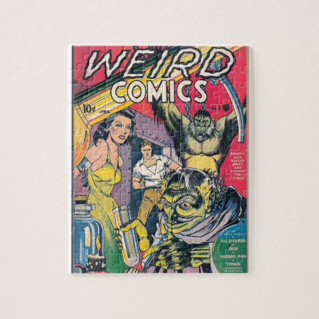 Puzzle Bandes dessinées étranges (Vertical)