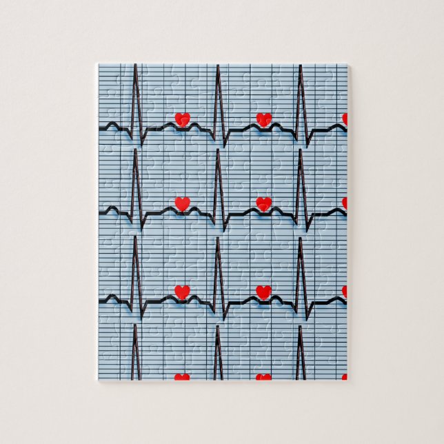 Puzzle Bandes EKG (Vertical)