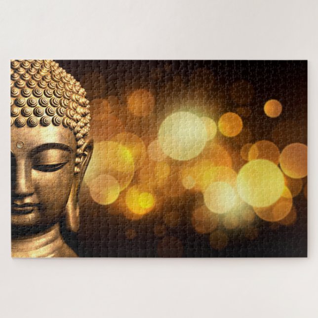 Puzzle Bangkok, Thaïlande | Bouddha d'or (Horizontal)
