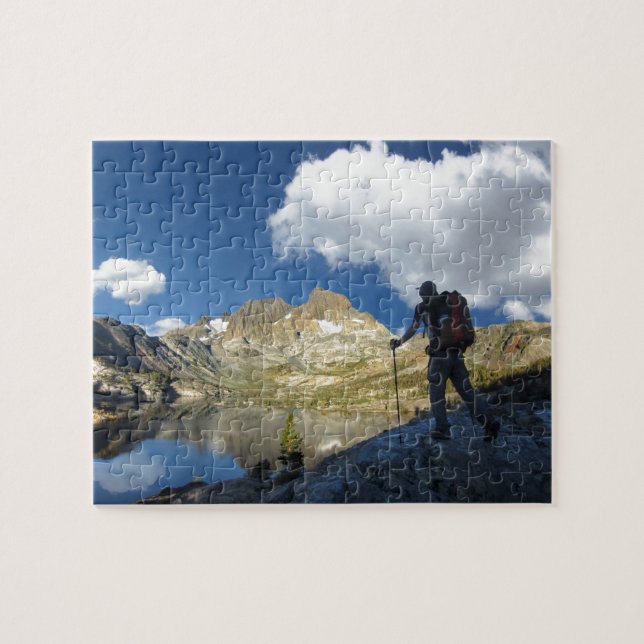Puzzle Banner Peak et 1000 Island Lake - sentier John Mui (Horizontal)