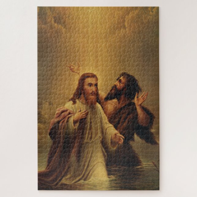 Puzzle Baptême de Jésus-Christ (Vertical)