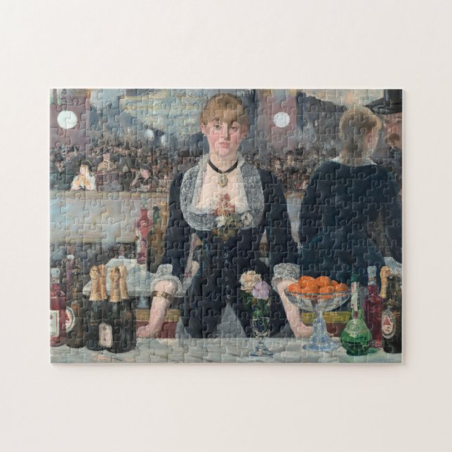 Puzzle Bar Folies-Bergere Manet Impressionniste Peinture (Horizontal)