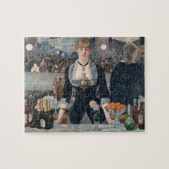 Puzzle Bar Folies-Bergere Manet Impressionniste Peinture (Horizontal)