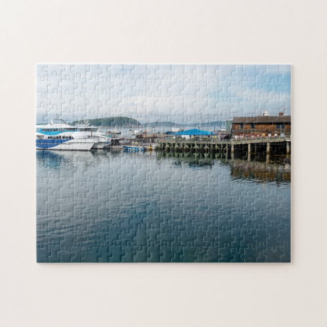 Puzzle Bar Harbour dans le Maine (Horizontal)