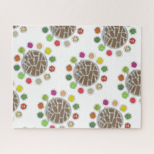 Puzzle Barbecue coréen Barbecue rôti Bulgogi Banchan