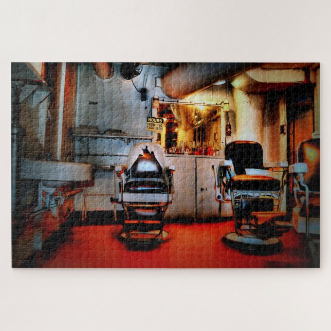 Puzzle Barbershop vintage (Horizontal)