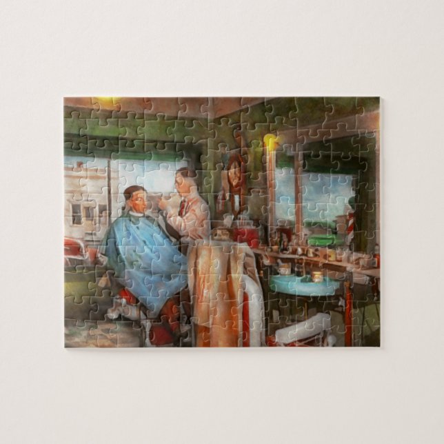 Puzzle Barbier - Coupe de cheveux 1942 (Horizontal)
