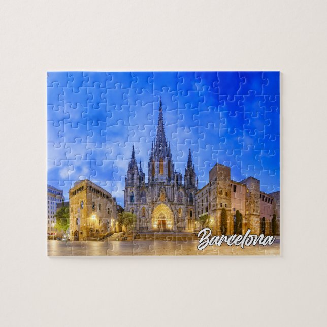 Puzzle Barcelona Cathedral, Barcelona, Spain (Horizontal)
