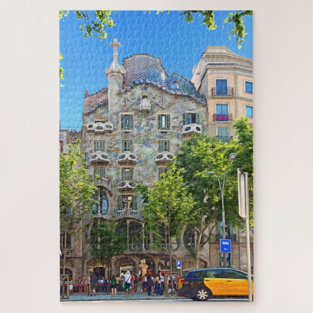 Puzzle Barcelone. n° 6. (Vertical)