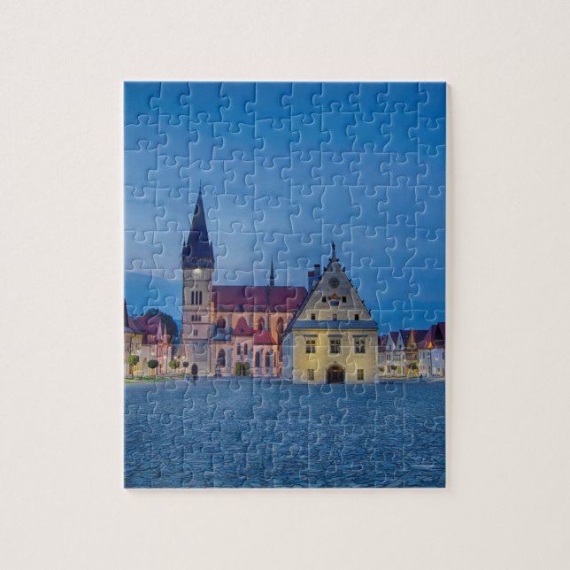 Puzzle Bardejov en Slovaquie (Vertical)