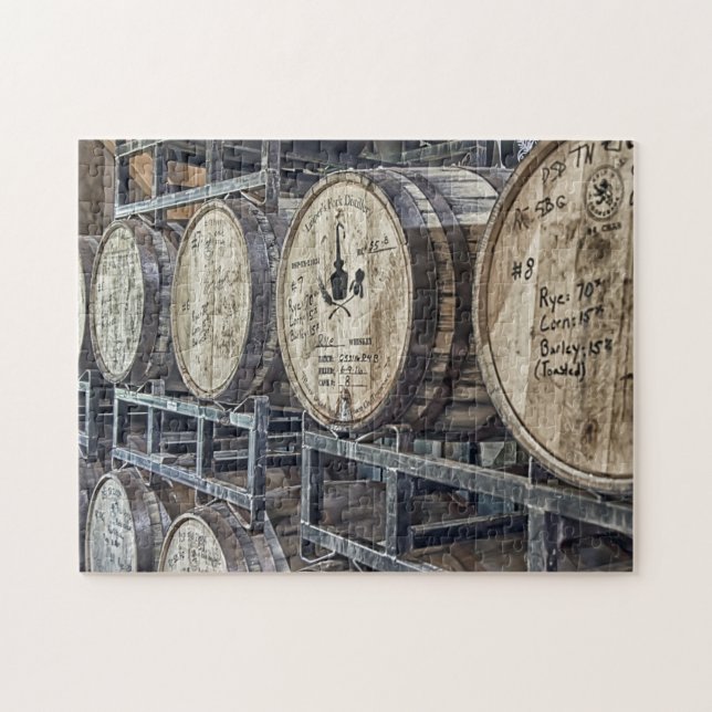 Puzzle Barils vintages à whisky (Horizontal)