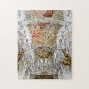 Puzzle baroque délicat de plafond