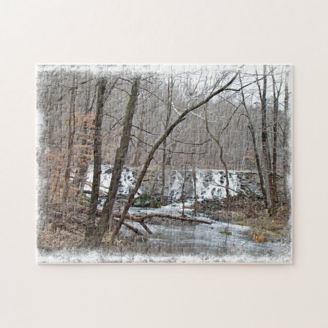 Puzzle Barrage d'hiver sur Badman Road (Horizontal)