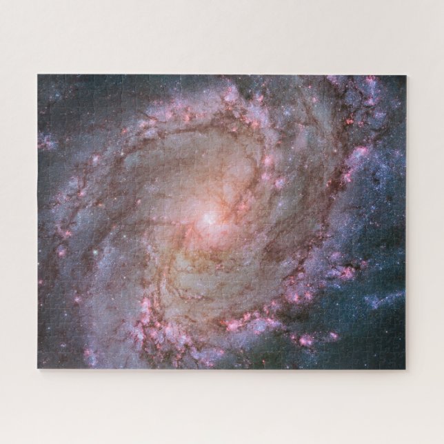 Puzzle Barred Spiral Galaxy Messier 83. (Horizontal)