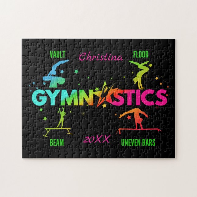 Puzzle Bars de gymnastique pour femmes Coffre-fort pour p (Horizontal)