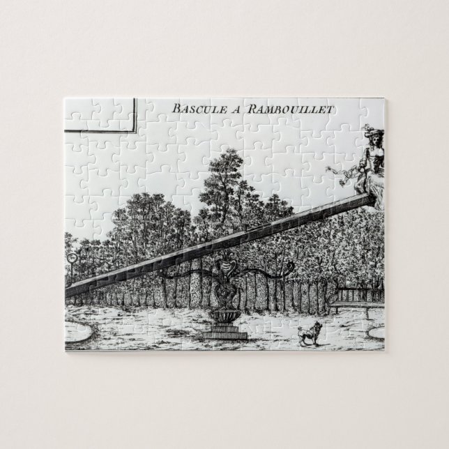 Puzzle Bascule de jardin à Rambouillet, de 'DES N de (Horizontal)