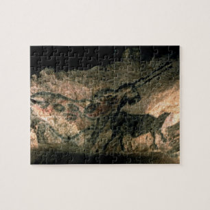 Puzzle Basculez la peinture d'un animal à cornes, c.17000