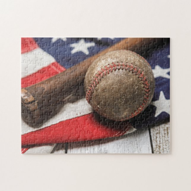 Puzzle Base-ball et bat (Horizontal)