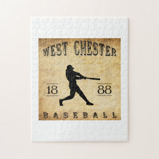 Puzzle Base-ball occidental de 1888 Chester Pennsylvanie