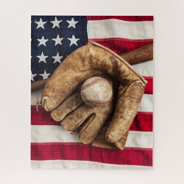 Puzzle Baseball vintage (Vertical)