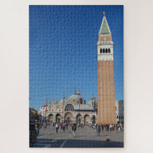 Puzzle Basilique Carré Saint-Marc & Campanile, Venise Ita