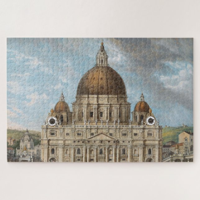 Puzzle Basilique Saint-Pierre de la Cité du Vatican (Horizontal)