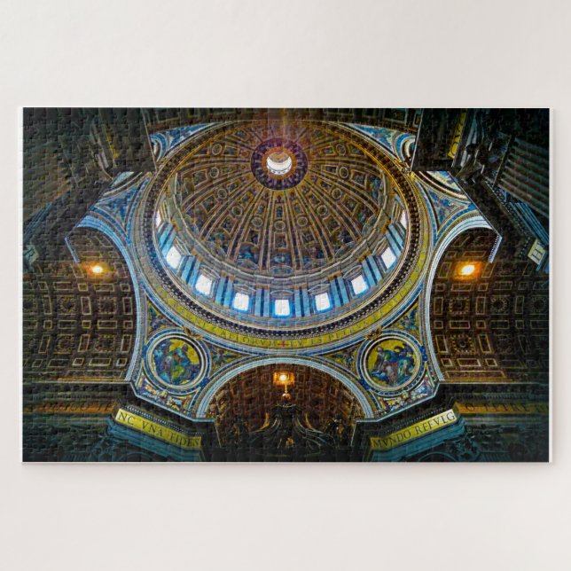 Puzzle Basilique Saint-Pierre de Rome. (Horizontal)