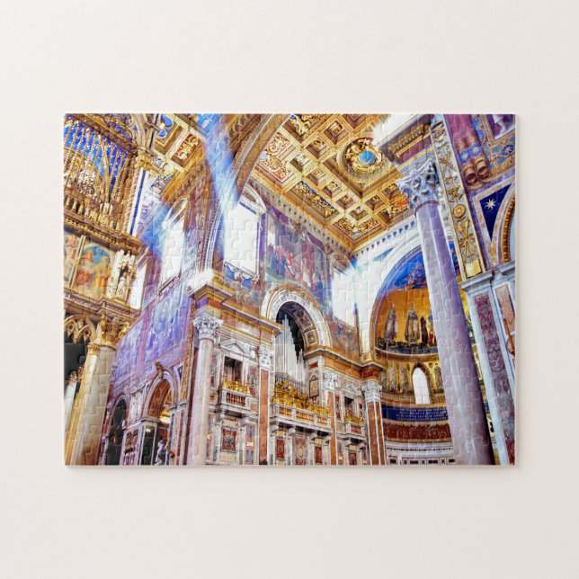 Puzzle Basilique San Giovanni Rome. (Horizontal)