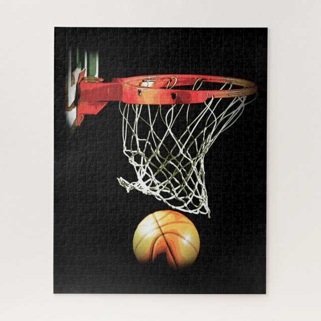 Puzzle Basket-ball - Art sportif populaire (Vertical)