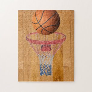 Puzzle Basket-ball - effet 3D