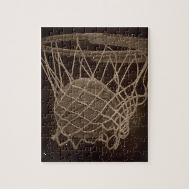 Puzzle Basket-ball endommagé (Vertical)