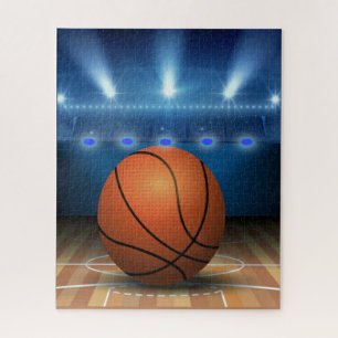 Puzzle Basket-ball et court de tennis