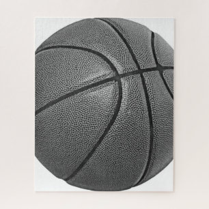 Puzzle Basket-ball noir et blanc