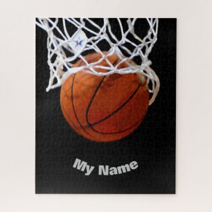 Puzzle Basket-ball Votre nom