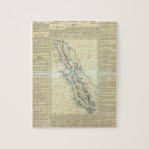Puzzle Basse Californie, Mexique